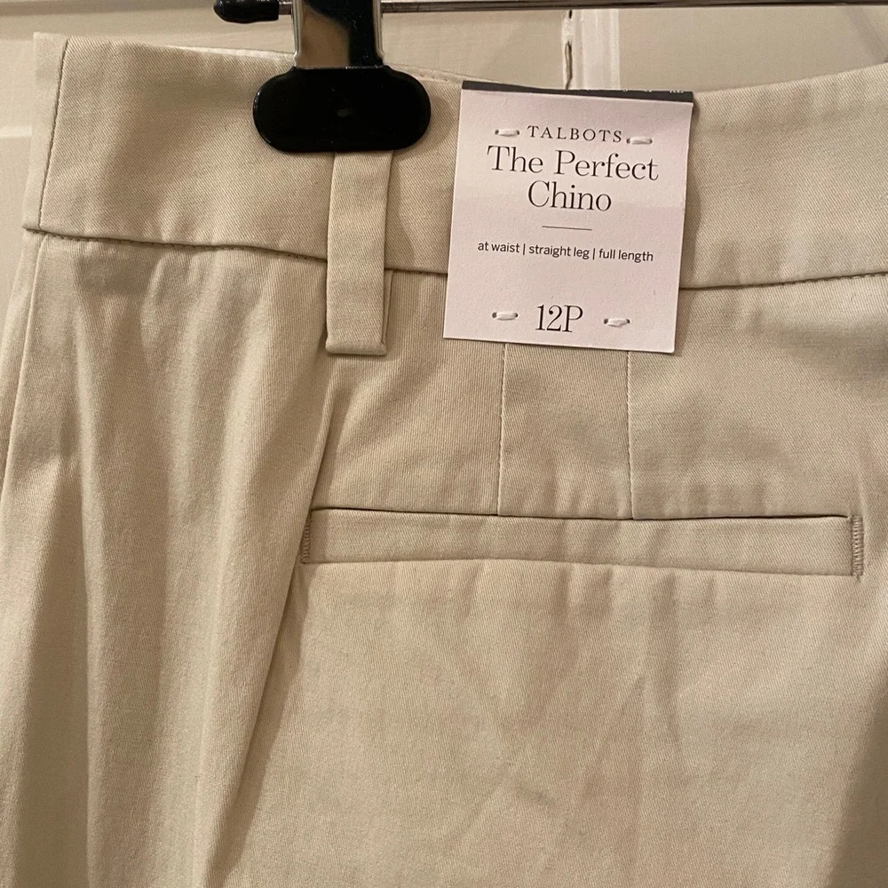 💐 Talbots Khaki “The Perfect Chino” - Picture 4 of 11